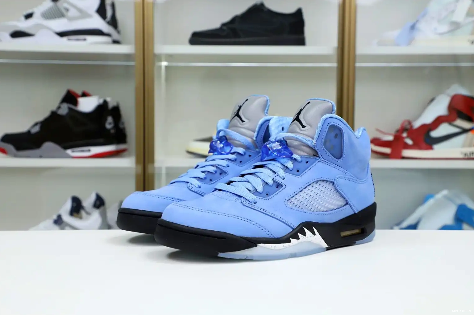 SE 401 BLUE BLEU DV1310 RETRO JORDAN 5 BLACK-WHITE AIR Kimikick UNIVERSITY 0703